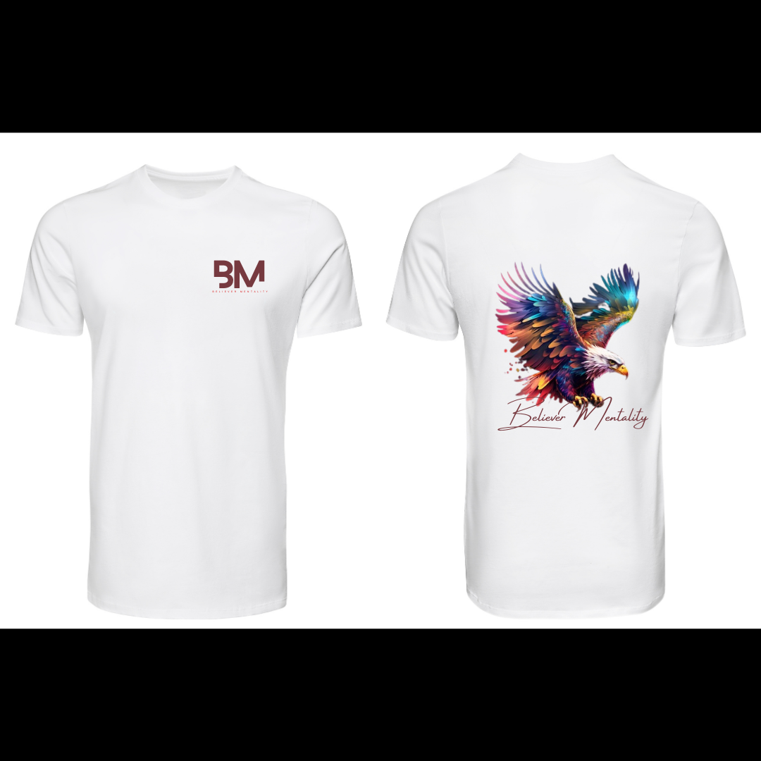 BELIEVER TEE WHITE EAGLE