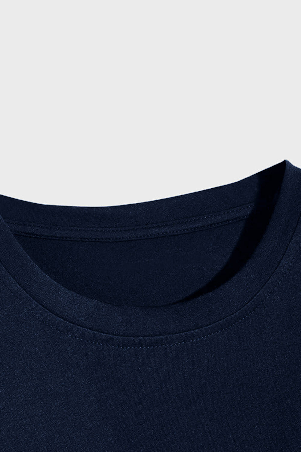 Crew Neck Slogan Letter Print Men's Graphic Tee