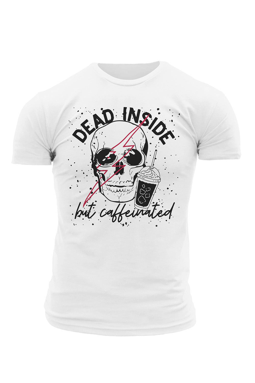 Crew Neck Slogan Letter Print Men's Graphic Tee