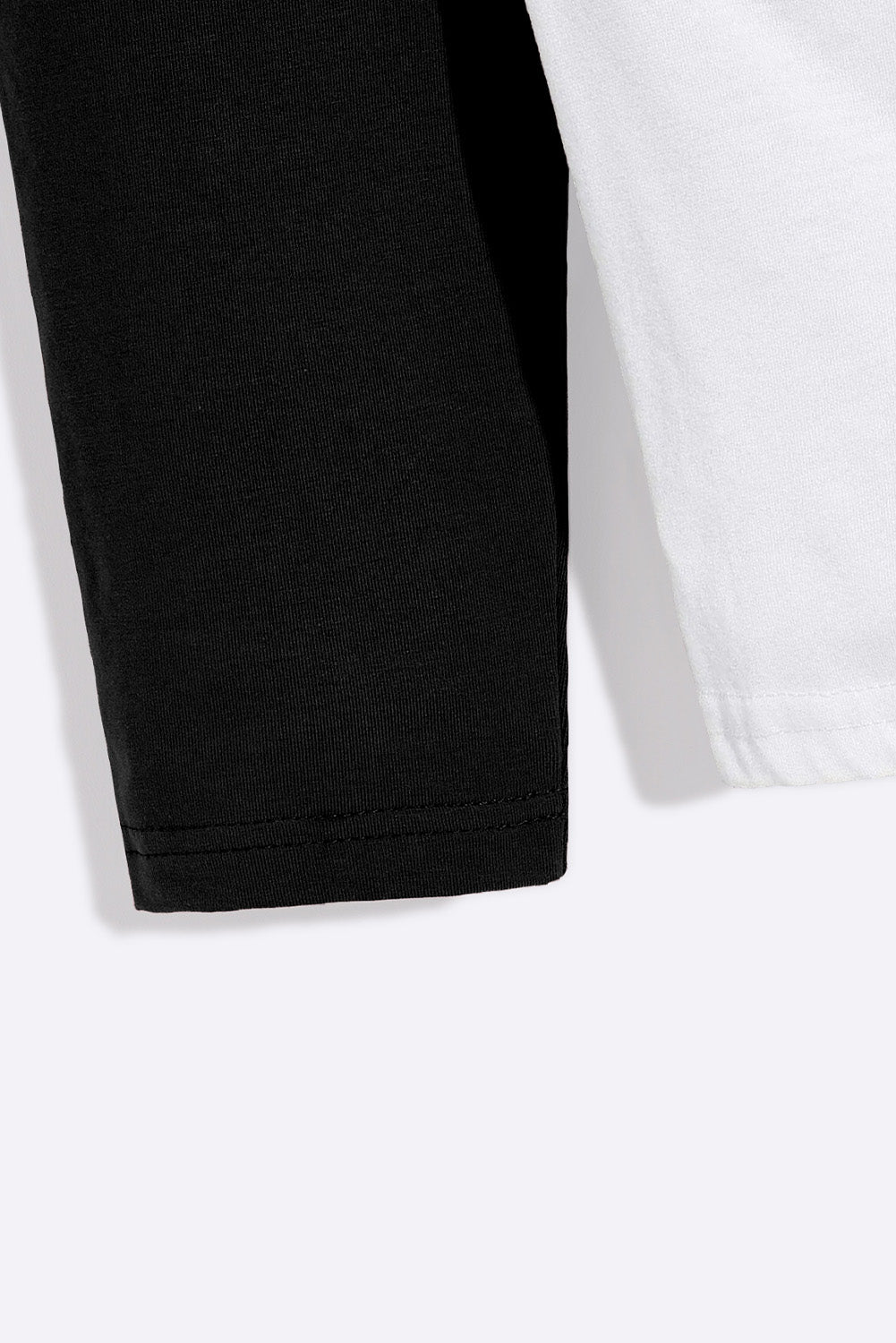 WITHOUT A STOP Horse Print Color Block Men's Top