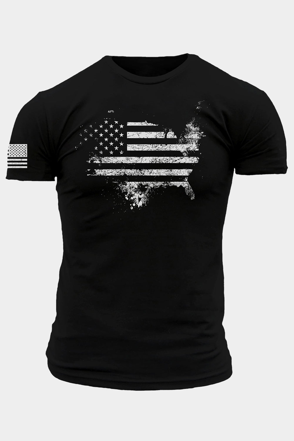 Crew Neck Slogan Letter Print Men's Graphic Tee