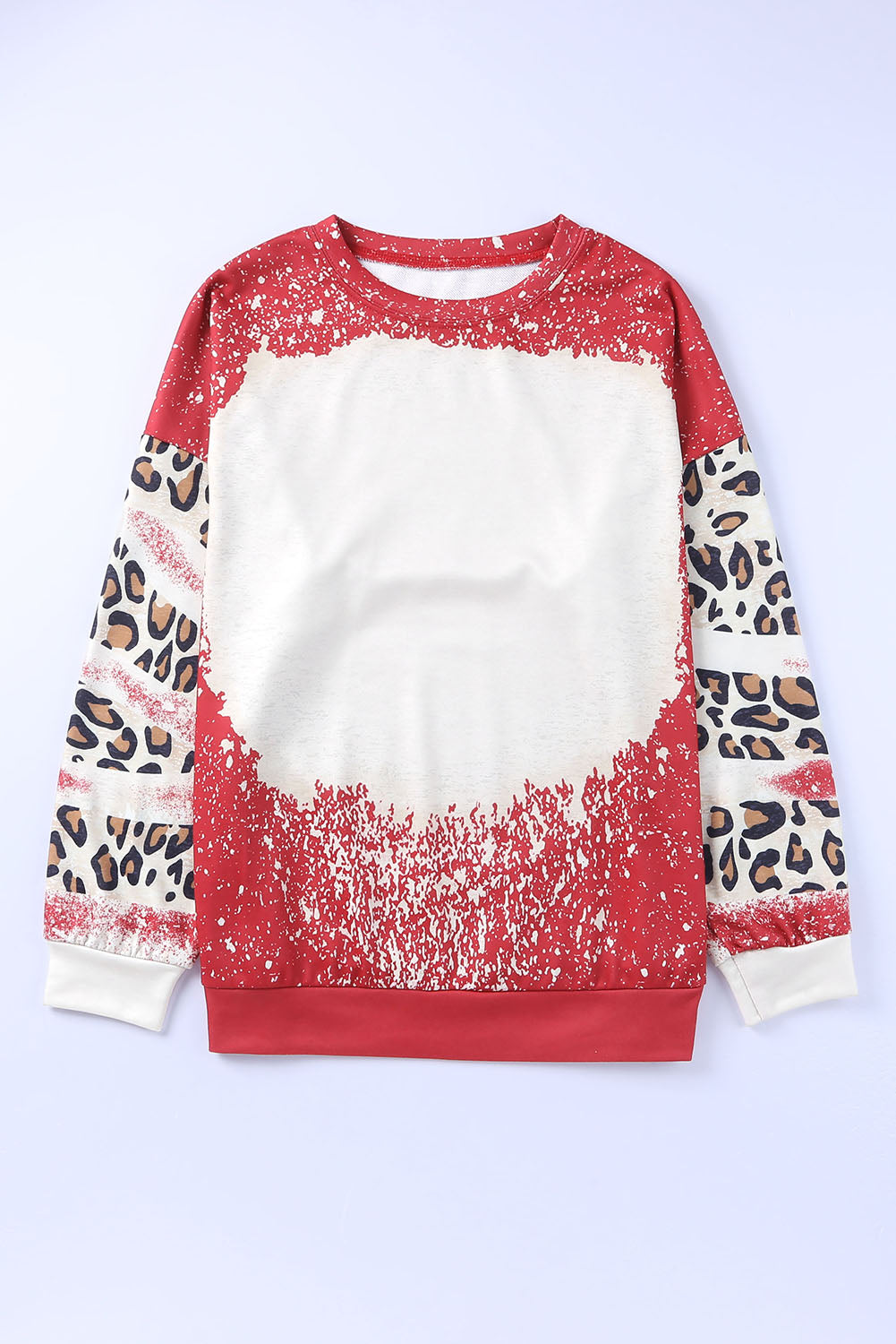 GAME DAY Leopard Rugby Print Graphic Sweatshirt