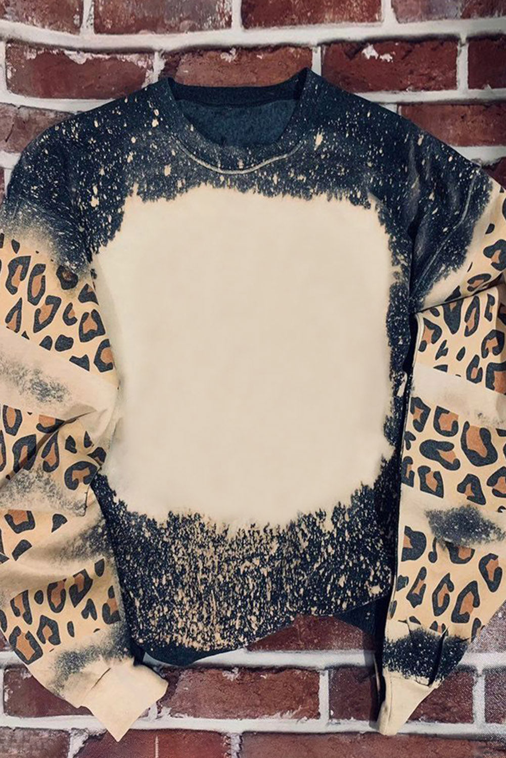 GAME DAY Leopard Rugby Print Graphic Sweatshirt