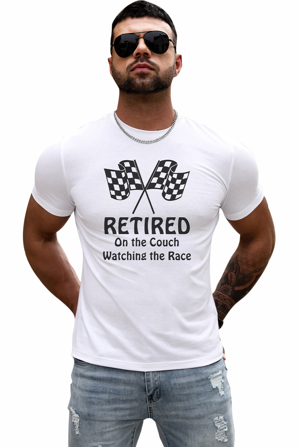 Best Friends Wine Bottle Graphic Print Short Sleeve Men's T Shirt