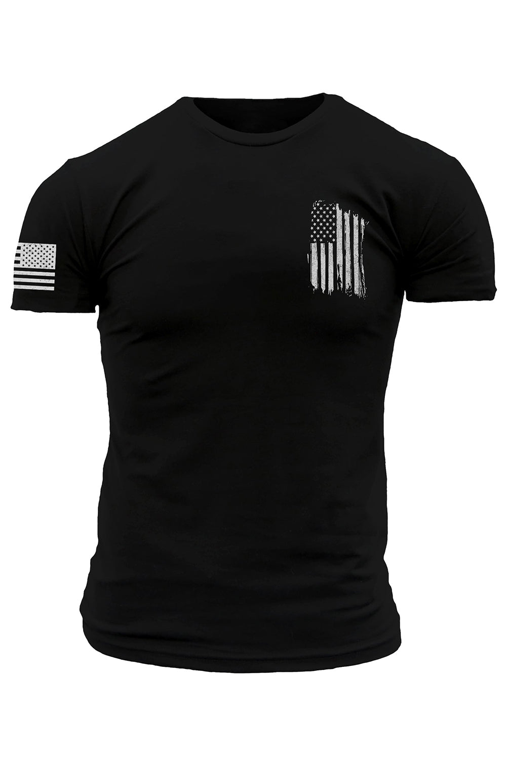 Crew Neck Slogan Letter Print Men's Graphic Tee