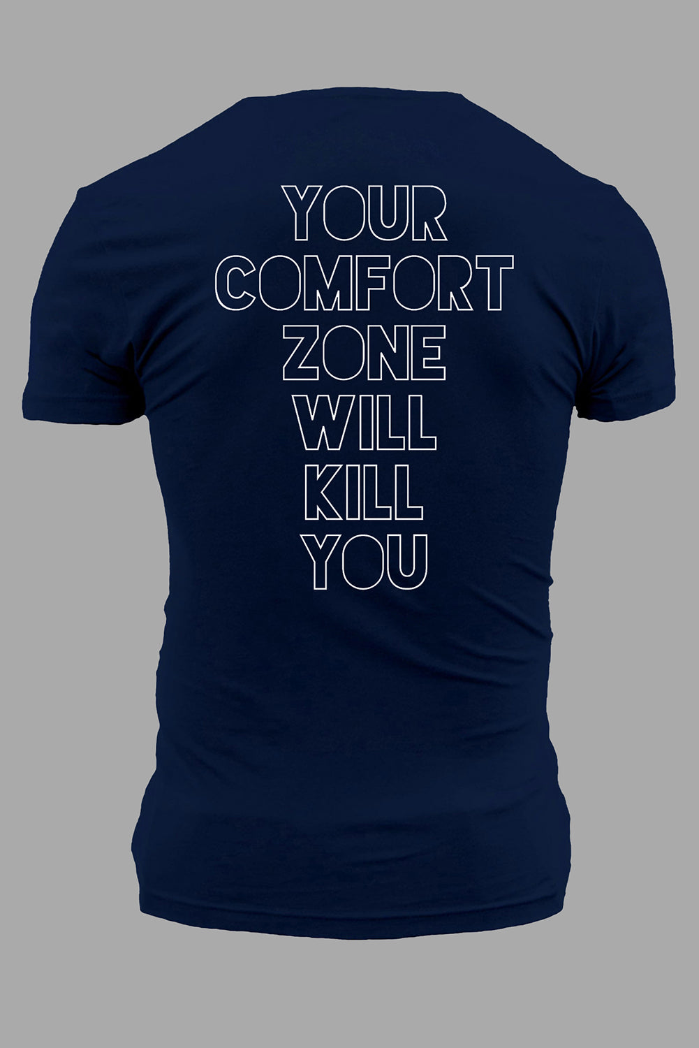 Crew Neck Slogan Letter Print Men's Graphic Tee