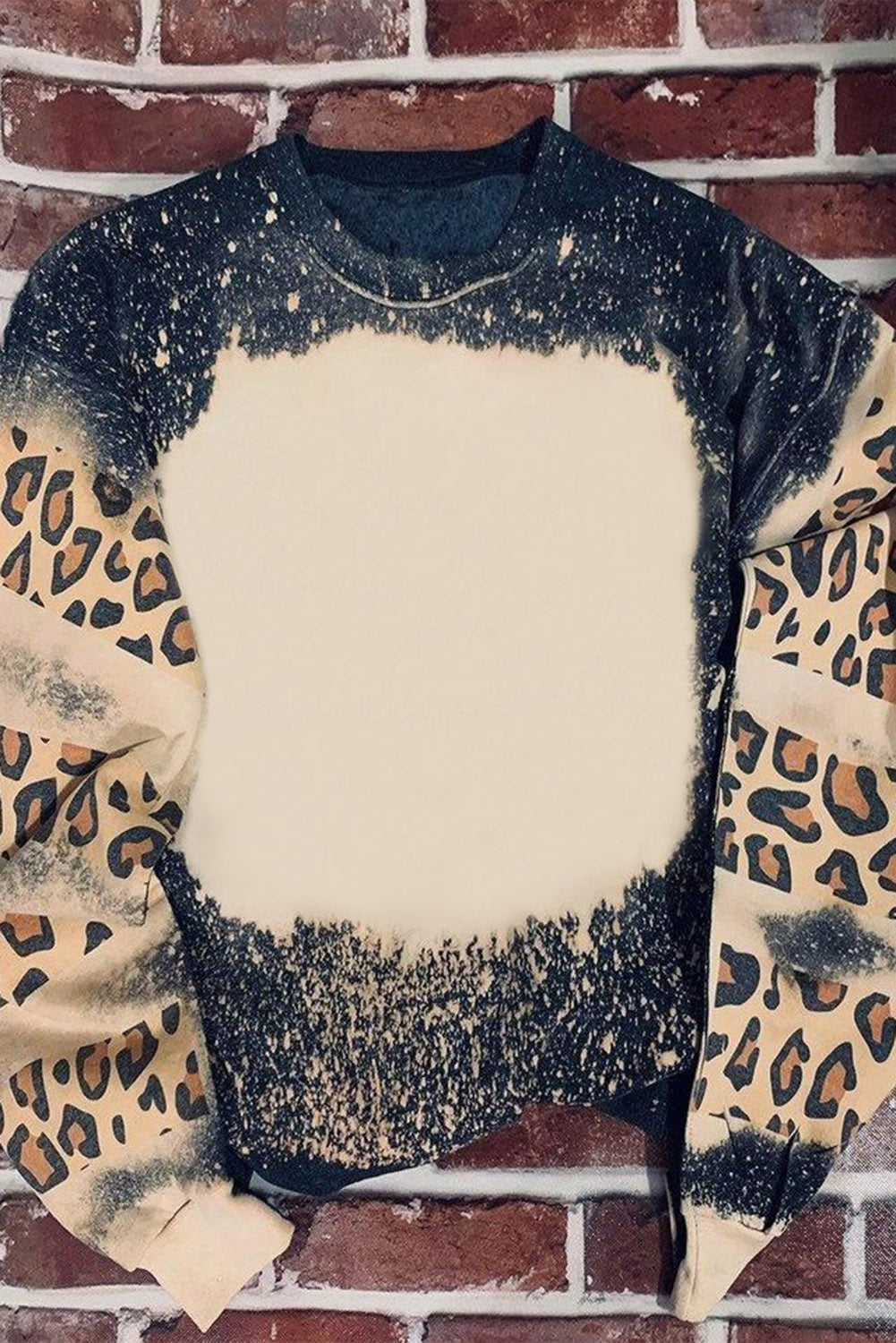 GAME DAY Leopard Rugby Print Graphic Sweatshirt