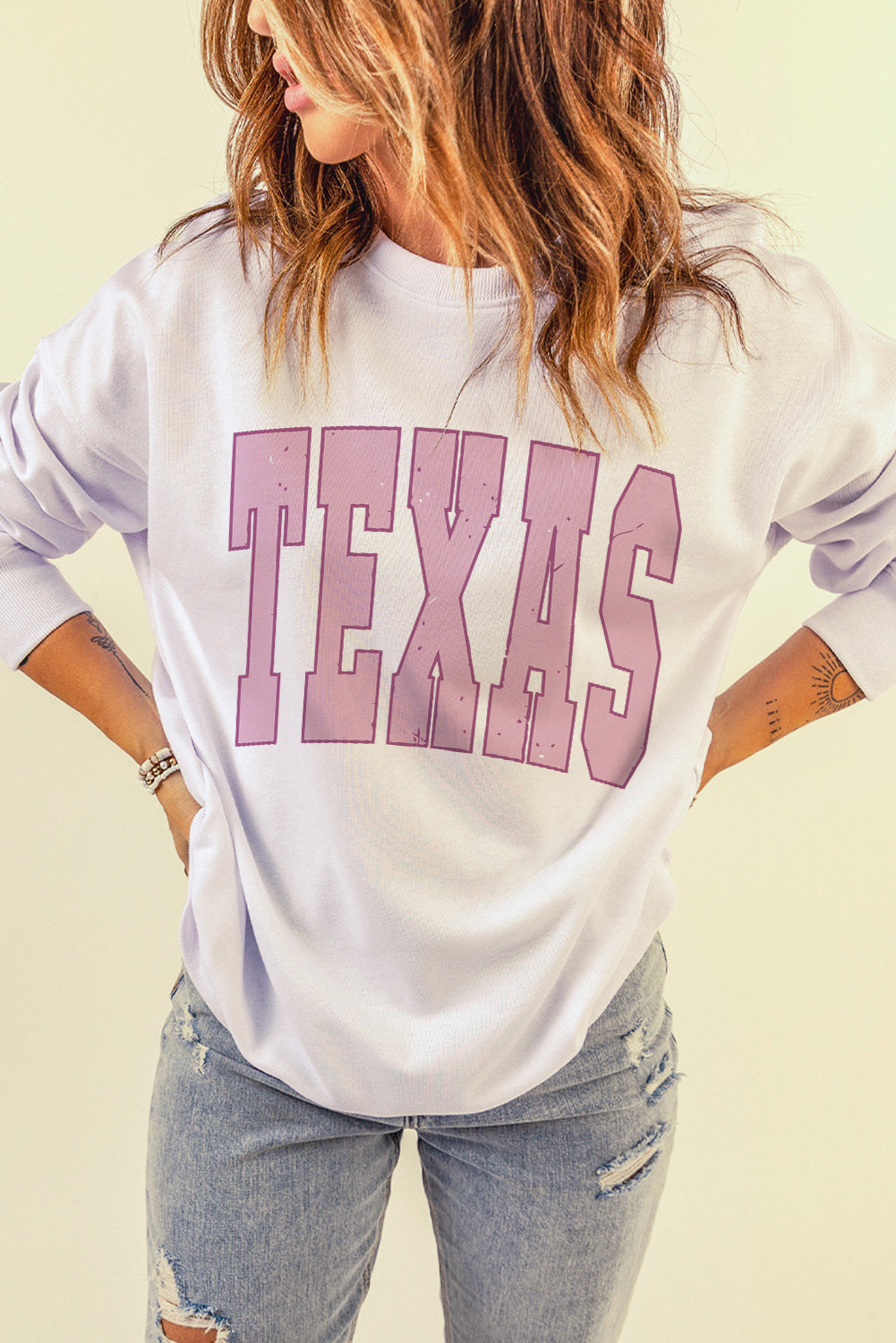 Dark Blue Oversized Solid Drop Shoulder Sweatshirt