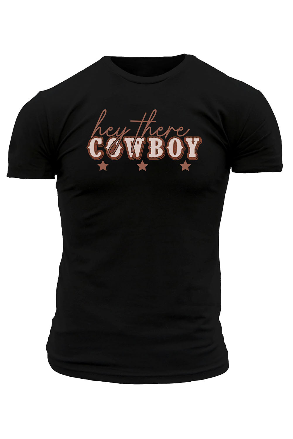 Crew Neck Slogan Letter Print Men's Graphic Tee