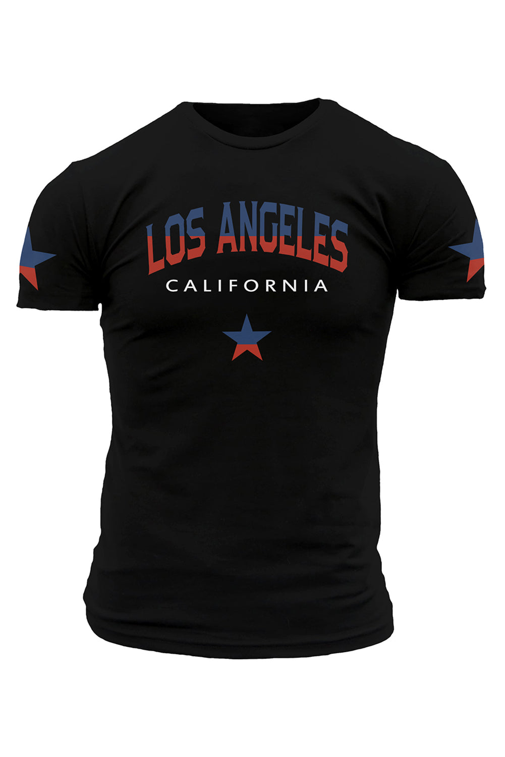 Crew Neck Slogan Letter Print Men's Graphic Tee