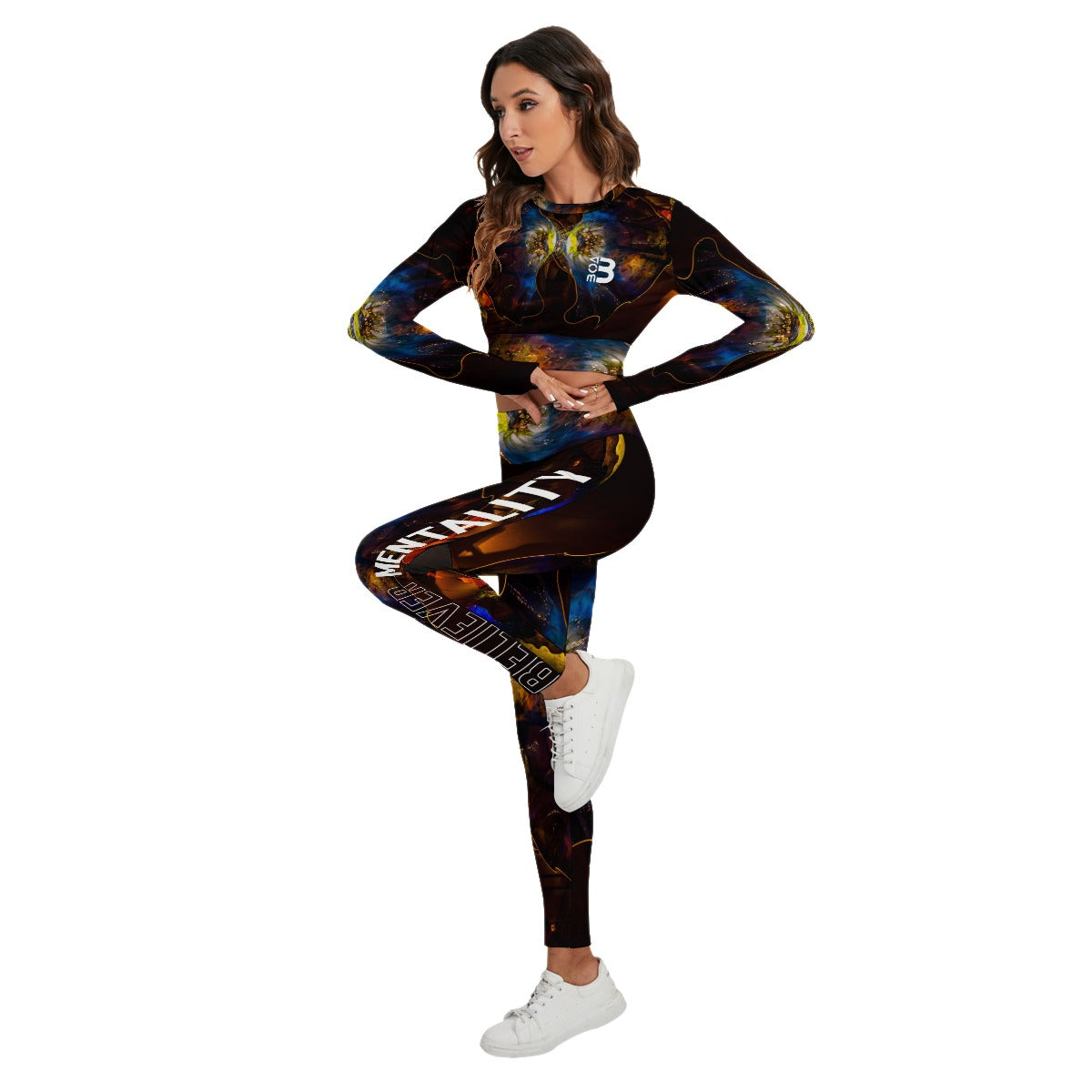 BOA Women's Sport Set With Backless Top And Leggings