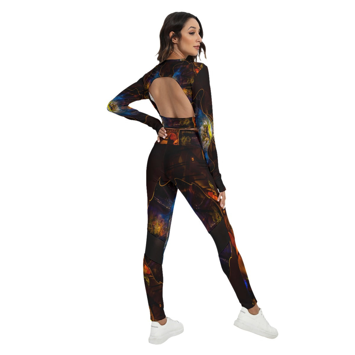 BOA Women's Sport Set With Backless Top And Leggings