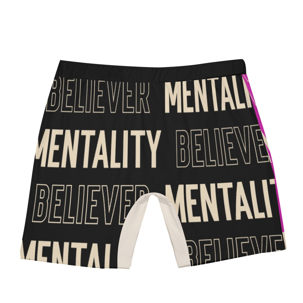 BELIEVER MENTALITY Men's Long Boxer Briefs