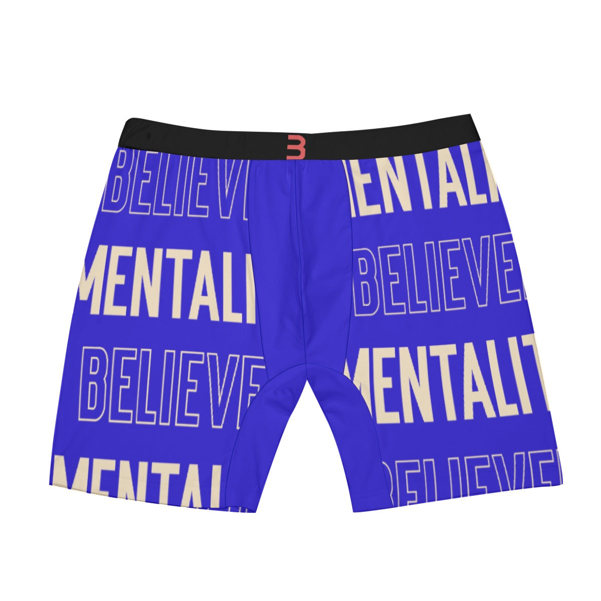 Believer Mentality Men's Long Boxer Briefs