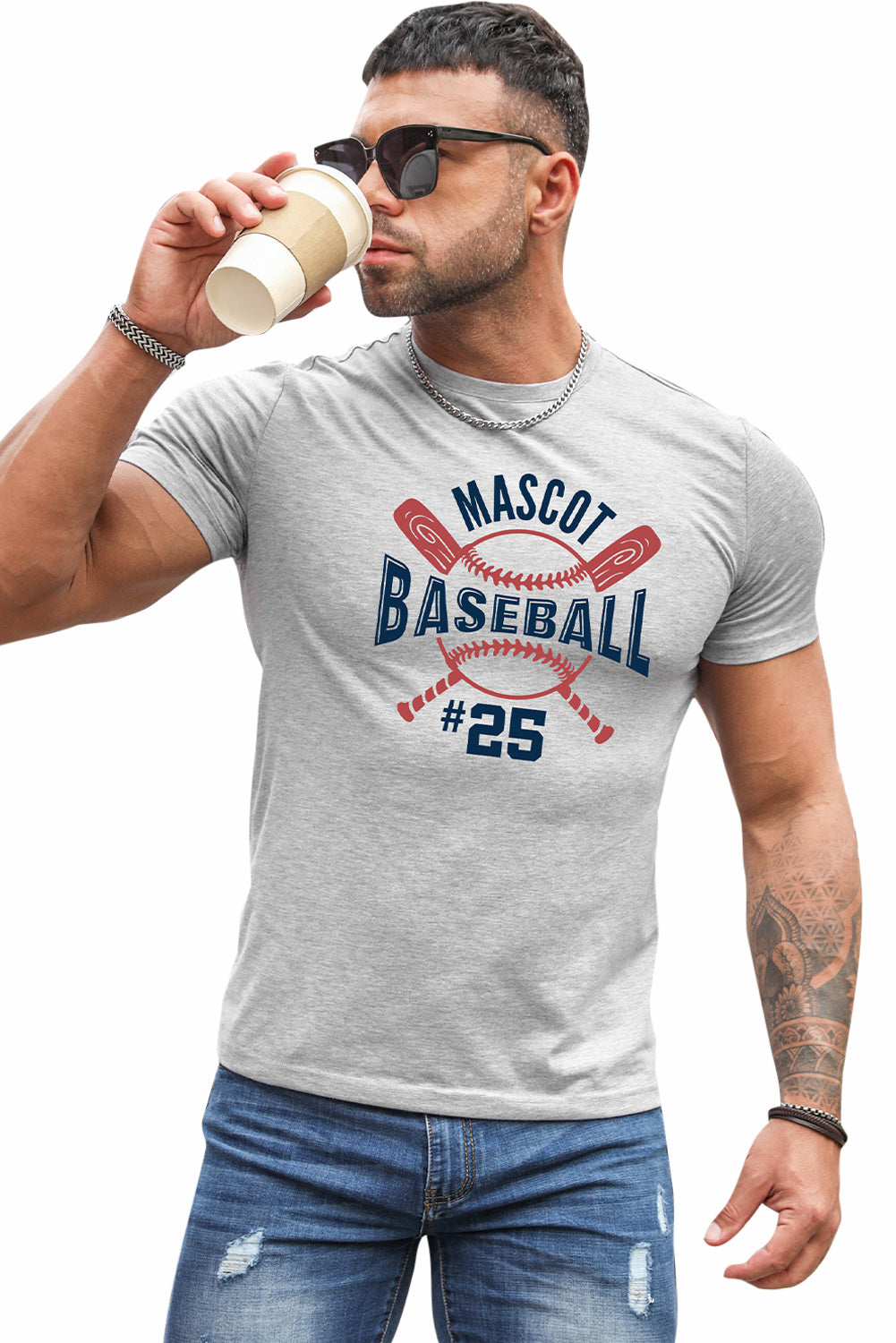 Best Friends Wine Bottle Graphic Print Short Sleeve Men's T Shirt