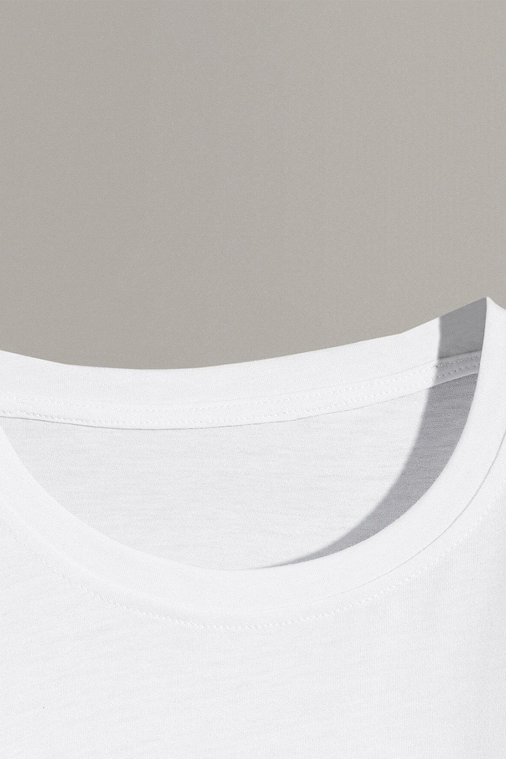 Crew Neck Slogan Letter Print Men's Graphic Tee