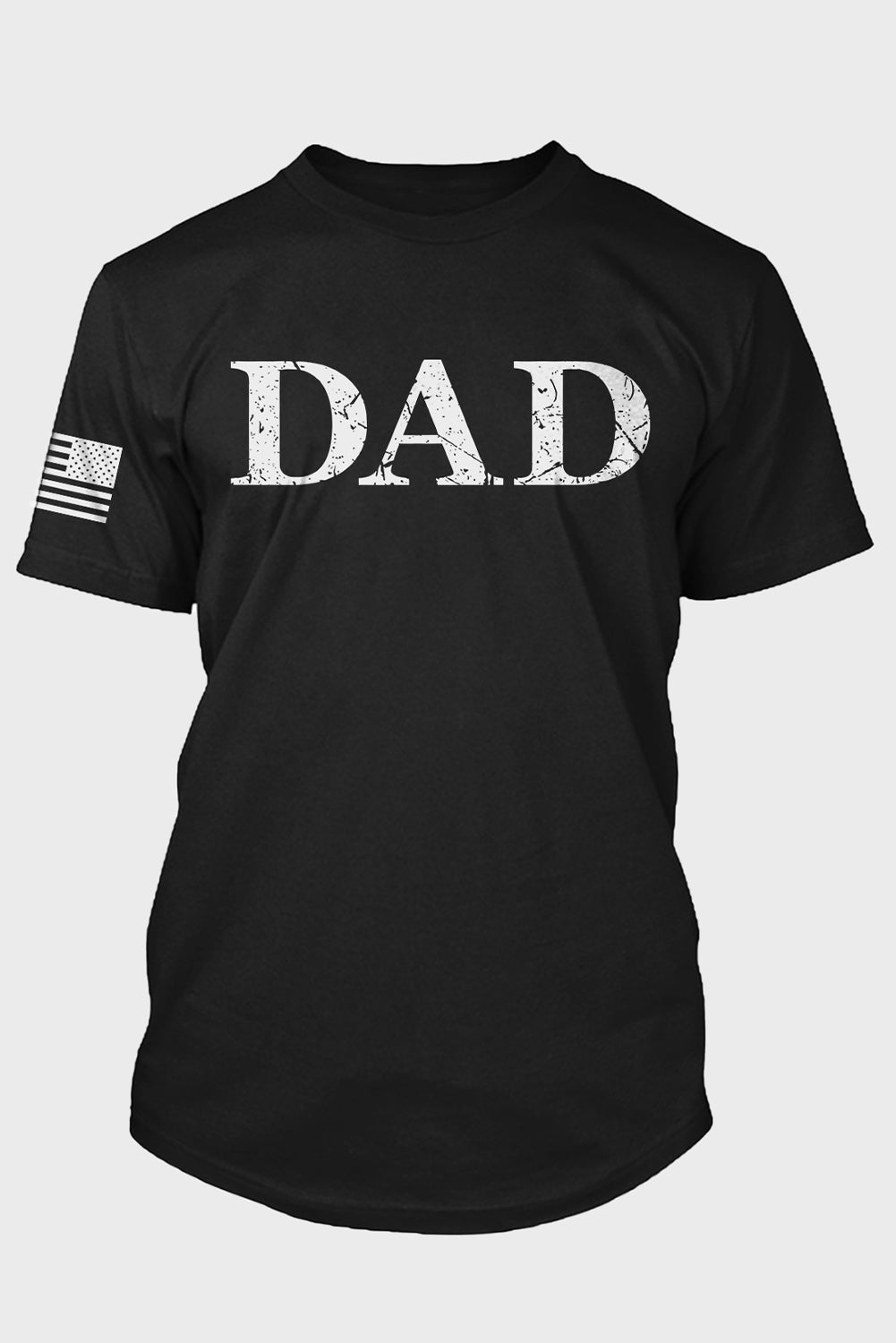 PAPA Letter Print Crewneck Short Sleeve Men's T Shirt