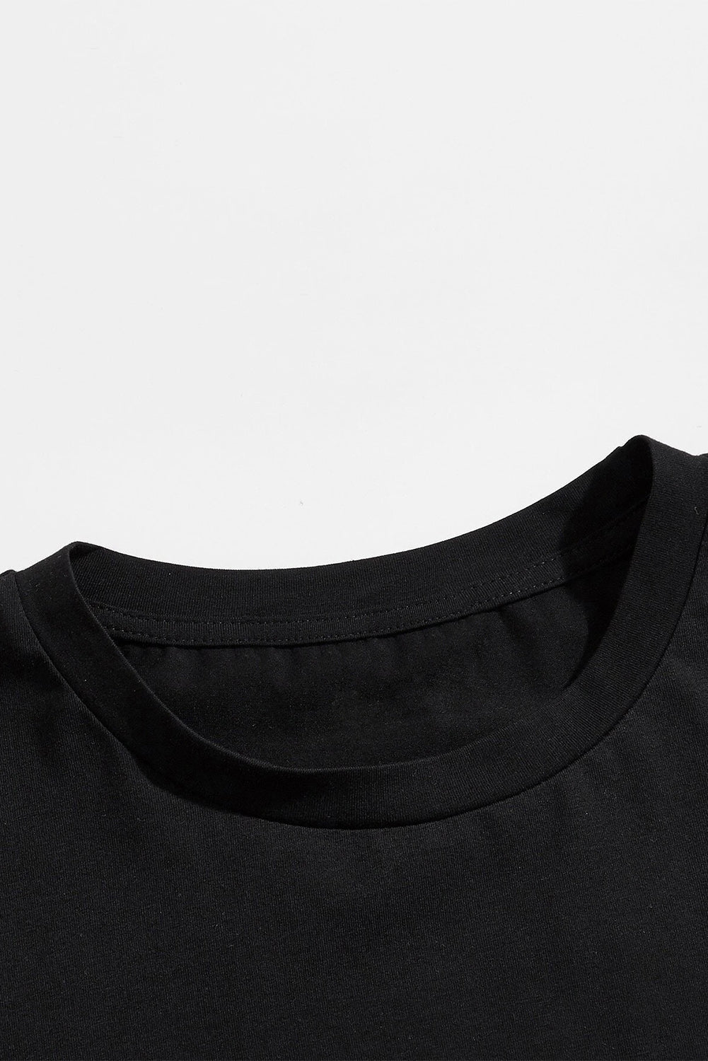DO IT Letter Print O Neck Men's Oversized Tee