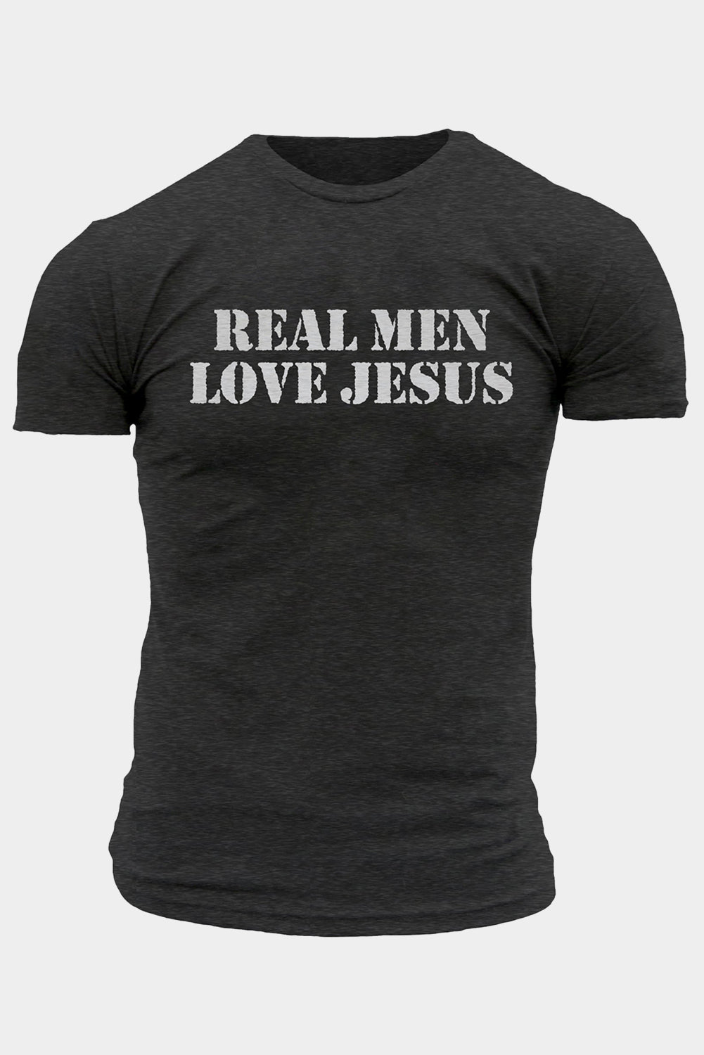Crew Neck Slogan Letter Print Men's Graphic Tee