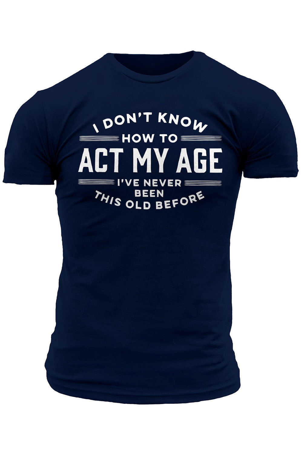 Crew Neck Slogan Letter Print Men's Graphic Tee