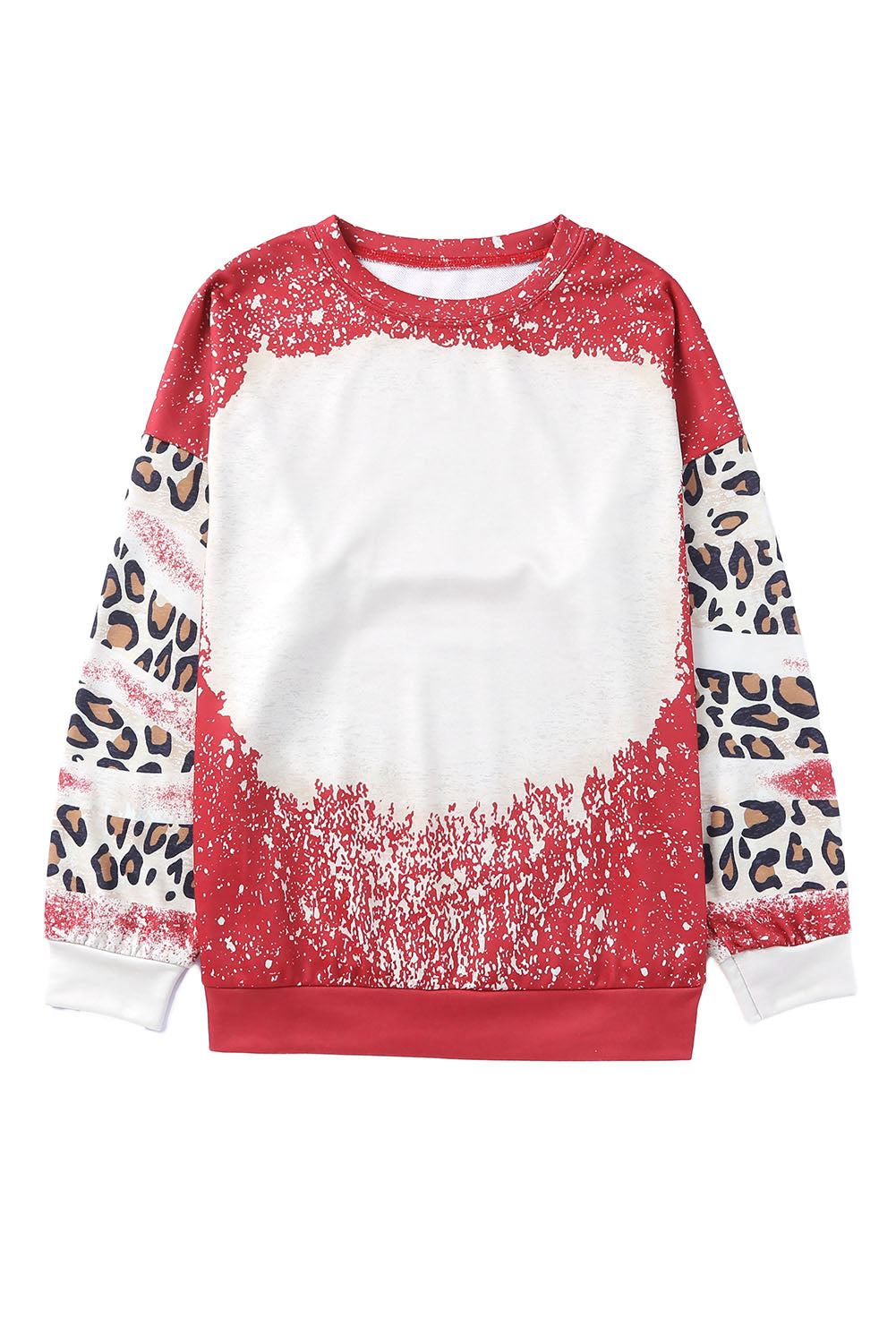 GAME DAY Leopard Rugby Print Graphic Sweatshirt