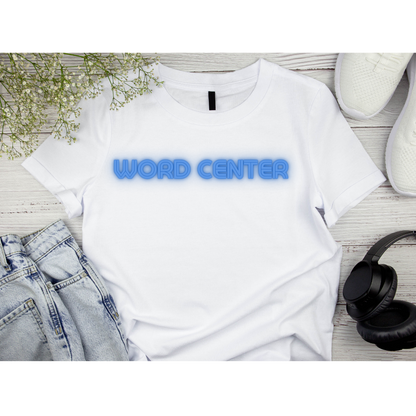Word Center Glow