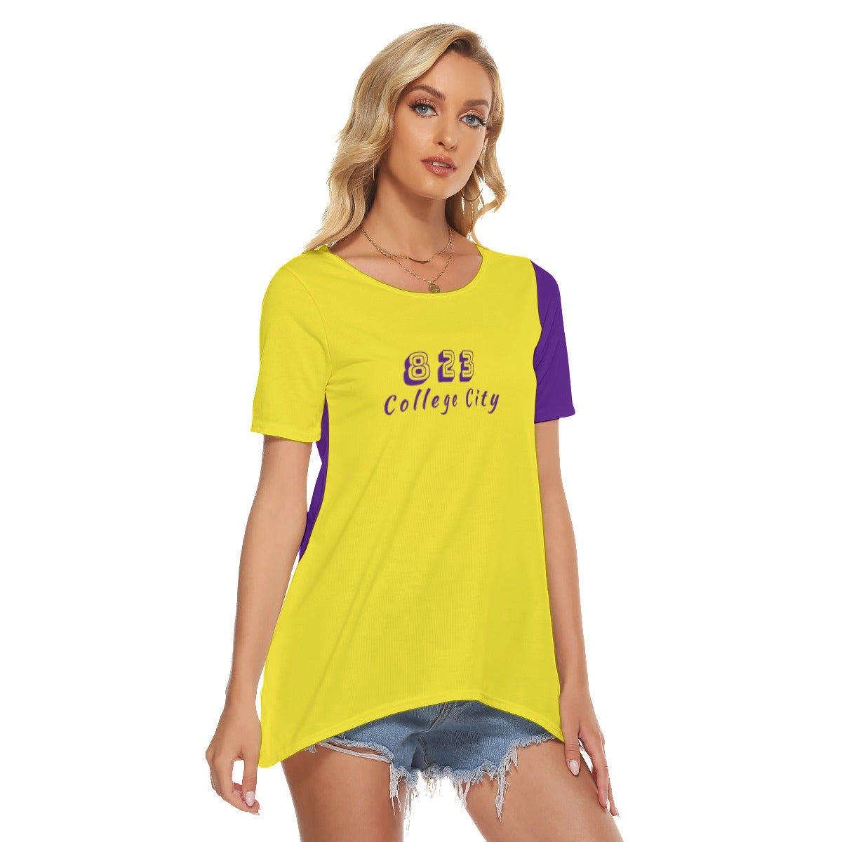 College City Women's O-neck Short Sleeve T-shirt