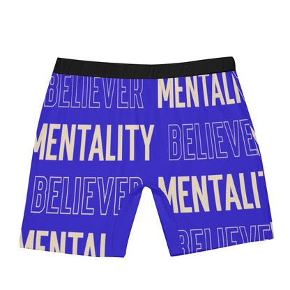 Believer Mentality Men's Long Boxer Briefs